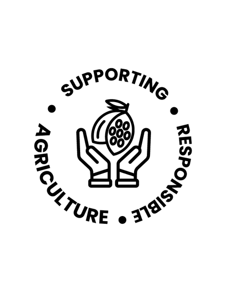 Logo del programa Supporting Responsible Agriculture de Global Cocoa